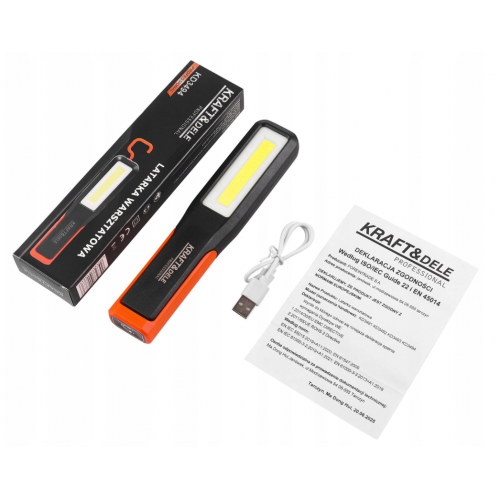 USB-C LED darbnīcas lampa Kraft&dele (KD3494)