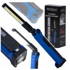 LED darbnīcas lampa ar magnētu USB 5 W 2500 mAh Kraft&dele (KD3496)