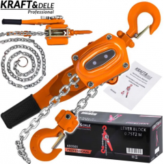Лебедка рычажная 0,75т 2м от Kraft&Dele  (KD3503)