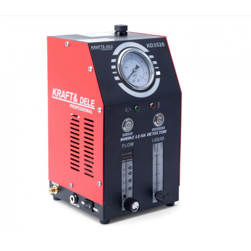 Дымогенератор для проверки герметичности 12В систем 9л/мин 30мл KraftDele (KD3520)