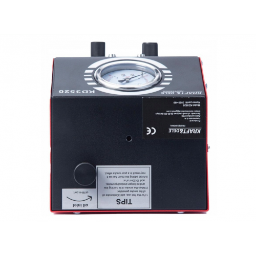 Дымогенератор для проверки герметичности 12В систем 9л/мин 30мл KraftDele (KD3520)