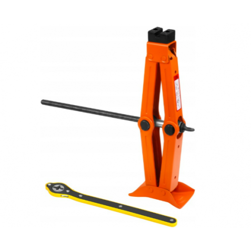 Trapecveida domkrats 2T 120-420mm + riteņu atslēga no Kraft&dele (KD3526)