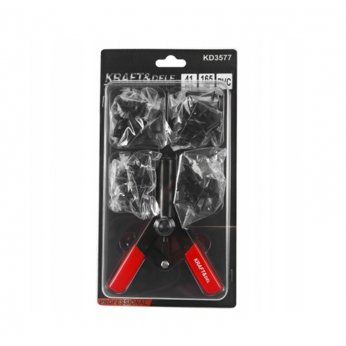 Kniedētājs plastmasas kniedēm 41 elements 165 mm no Kraft&Dele (KD3577)