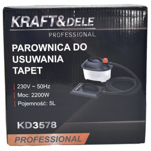 Tapešu tvaikonis 2200W 5l no Kraft&Dele (KD3578)