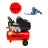 Gaisa kompresors 24L, 230V no Kraft&dele + dāvana (KD400 + KD412)