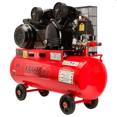 50L eļļas kompresors 2,8kW / 8bar 2 virzuļi (KD403)