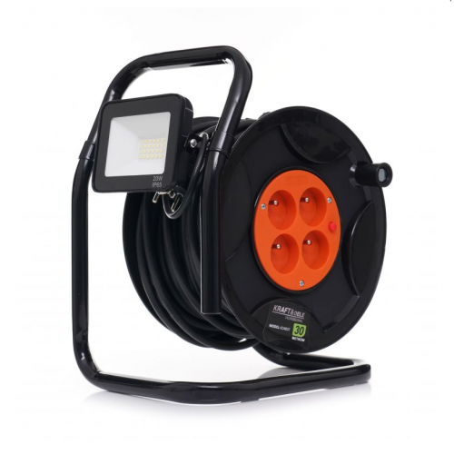Dārza elektības pagarinātājs 30M,LED no Kraft&Dele (KD4037)