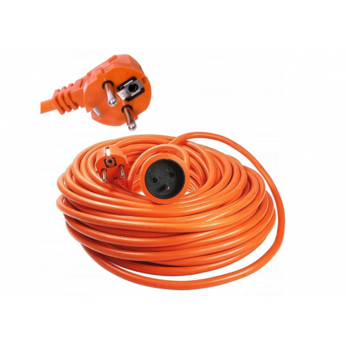 Pagarinātājs, 20 m, oranžs, no Kraft&Dele (KD4040)