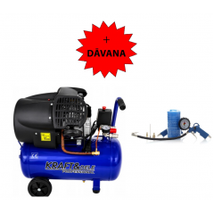 Gaisa eļļas kompresors 50L 3,5KW 4.7ZS 380L/min 8BAR 230V no Kraft&dele (KD4049)