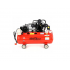 Eļļas kompresors 100l 8 bāri 5,6 ZS 3 virzuļi 400V separators  no Kraft&Dele (KD405)