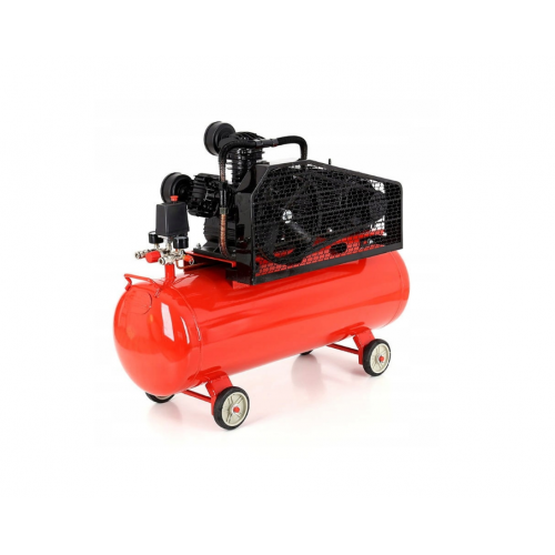 Eļļas kompresors 100l 8 bāri 5,6 ZS 3 virzuļi 400V separators  no Kraft&Dele (KD405)