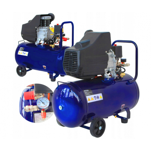 Eļļas kompresors gaisa kompresors 50l 230v 2.8kw/3.8km 8bar 2880rpm (KD4051) 