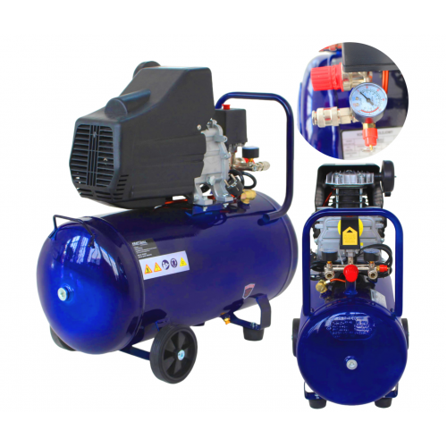 Eļļas kompresors gaisa kompresors 50l 230v 2.8kw/3.8km 8bar 2880rpm (KD4051) 