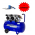 Bezeļļas gaisa kompresors 100L 2x1500W 582L/min 8 BAR + digitāla gaisa pistole Kraft&dele (KD4053)