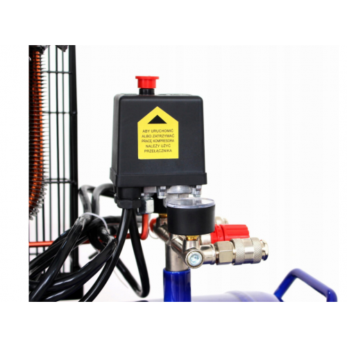 Масляный компрессор 2-х поршневой 230 В 3 кВт 4,2 л.с. бак 100л  (KD4054)