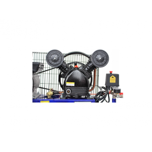 Масляный компрессор 2-х поршневой 230 В 3 кВт 4,2 л.с. бак 100л  (KD4054)