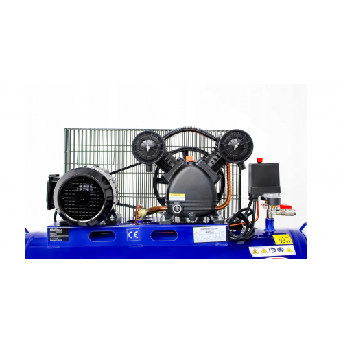 Eļļas kompresors, gaisa kompresors 100L 3.4kW 400V trīsfāžu no Kraft&Dele (KD4055)