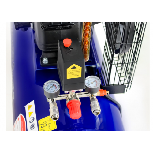 Eļļas kompresors, gaisa kompresors 100L 3.4kW 400V trīsfāžu no Kraft&Dele (KD4055)