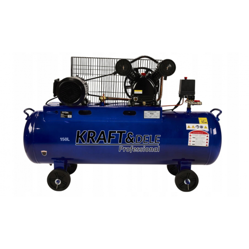 Eļļas kompresors 150L,400V,8bar,5,2ZS,2virzuli no  KRAFT & DELE (KD4060)