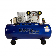 Eļļas kompresors 300L, 400V, 8bar,7,5zs,2virzuļi no Kraft%Dele (KD4061)