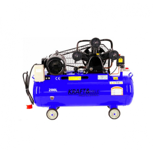 Eļļas kompresors 200L 3 virzuļi 400V no Kraft&Dele  (KD4064)
