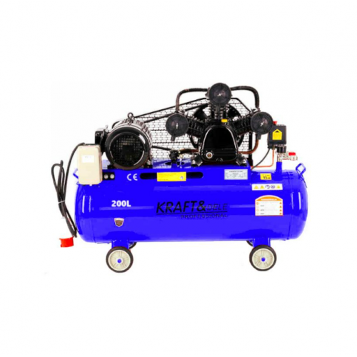Eļļas kompresors 200L 3 virzuļi 400V no Kraft&Dele  (KD4064)