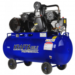 Eļļas kompresors 100L 4100W 5,6 ZS 650L/MIN 8 bar Kraft&dele (KD4066)