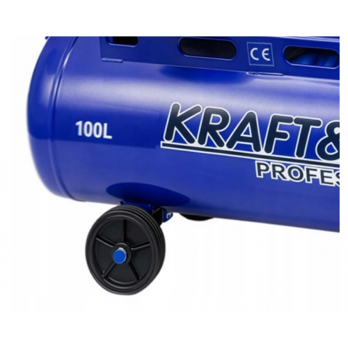Eļļas kompresors 100L 4100W 5,6 ZS 650L/MIN 8 bar Kraft&dele (KD4066)