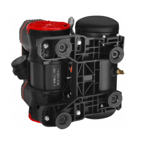 Bezeļļas kompresors 950 W 5 L 125 L/MIN ar monometra spiediena slēdzis Kraft&dele (KD4069)