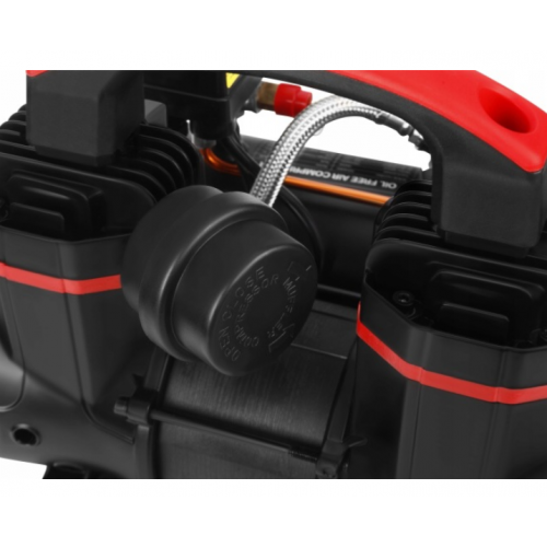 Bezeļļas kompresors 950 W 5 L 125 L/MIN ar monometra spiediena slēdzis Kraft&dele (KD4069)