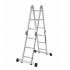 Alumīnija kāpnes ar platformu 4x3 / 346 cm no Kraft&Dele  (KD4070)