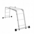 Alumīnija kāpnes ar platformu 4x3 / 346 cm no Kraft&Dele  (KD4070)