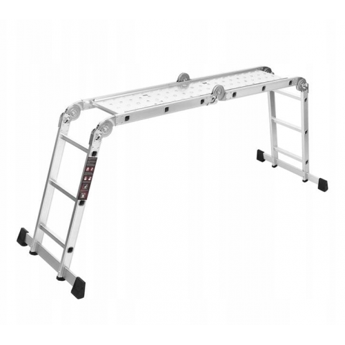 Alumīnija kāpnes ar platformu 4x3 / 346 cm no Kraft&Dele  (KD4070)