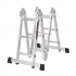 Alumīnija kāpnes ar platformu 4x3 / 346 cm no Kraft&Dele  (KD4070)