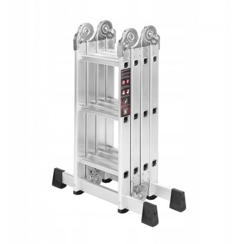 Alumīnija kāpnes ar platformu 4x3 / 346 cm no Kraft&Dele  (KD4070)