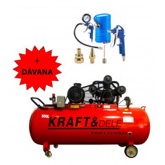 Компрессор 500л  400в KRAFT & DELE + эл. возд. пистолет (KD1412)