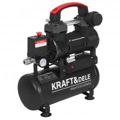 Bezeļļas kompresors 9L 8bar Kraft&Dele (KD4080)