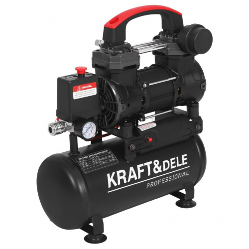 Bezeļļas kompresors 9L 8bar Kraft&Dele (KD4080)