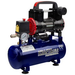 Bez eļļas kompresors 9L 230V 1200W 2850 apgr./min Kraft&dele (KD4090)