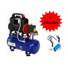 Bez eļļas kompresors 9L 230V 1200W 2850 apgr./min Kraft&dele (KD4090)