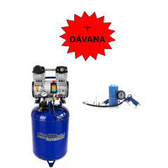 Vertikālais bezeļļas kompresors 100l 2200W 10 bāri 230V/50 Hz no Kraft&dele (KD4097)
