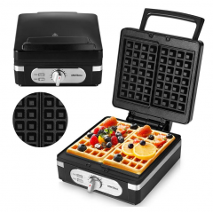 Vafeļu pagatavotājs/panna 2000 W lielām vafelēm no Kraft&Dele (KD4100)