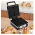 Vafeļu pagatavotājs/panna 2000 W lielām vafelēm no Kraft&Dele (KD4100)