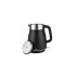 Elektriskā tējkanna bezvada, melna, 1,8 l, 2400 W, cieta  no Kraft&Dele (KD4104)