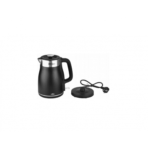 Elektriskā tējkanna bezvada, melna, 1,8 l, 2400 W, cieta  no Kraft&Dele (KD4104)