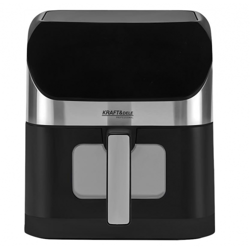 Bezeļļas fritieris ar displeju 2000W , 6L no Kraft&Dele (KD4108)