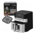 Bezeļļas fritieris ar displeju 2200W , 8L no Kraft&Dele (KD4109)