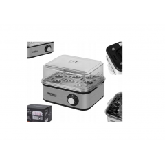 Elektriskā olu vārītāja, pilnībā no stikla, 8 olām, 500 W (KD4118)