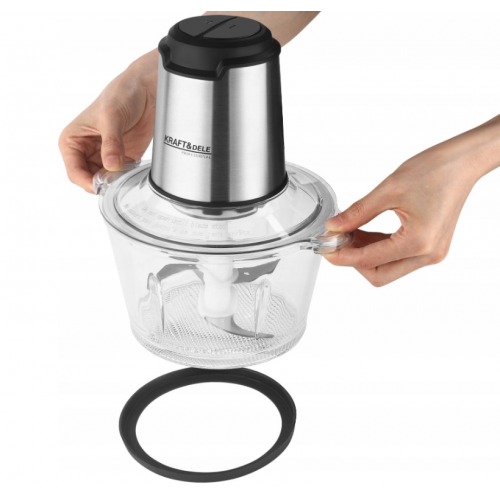 Elektriskais gaļas un dārzeņu smalcinātājs 2L 350 W no Kraft&dele (KD4120)