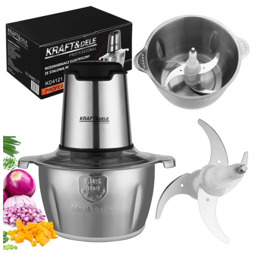 Daudzfunkcionāls elektriskais smalcinātājs 350 W, Kraft & Dele (KD4121)